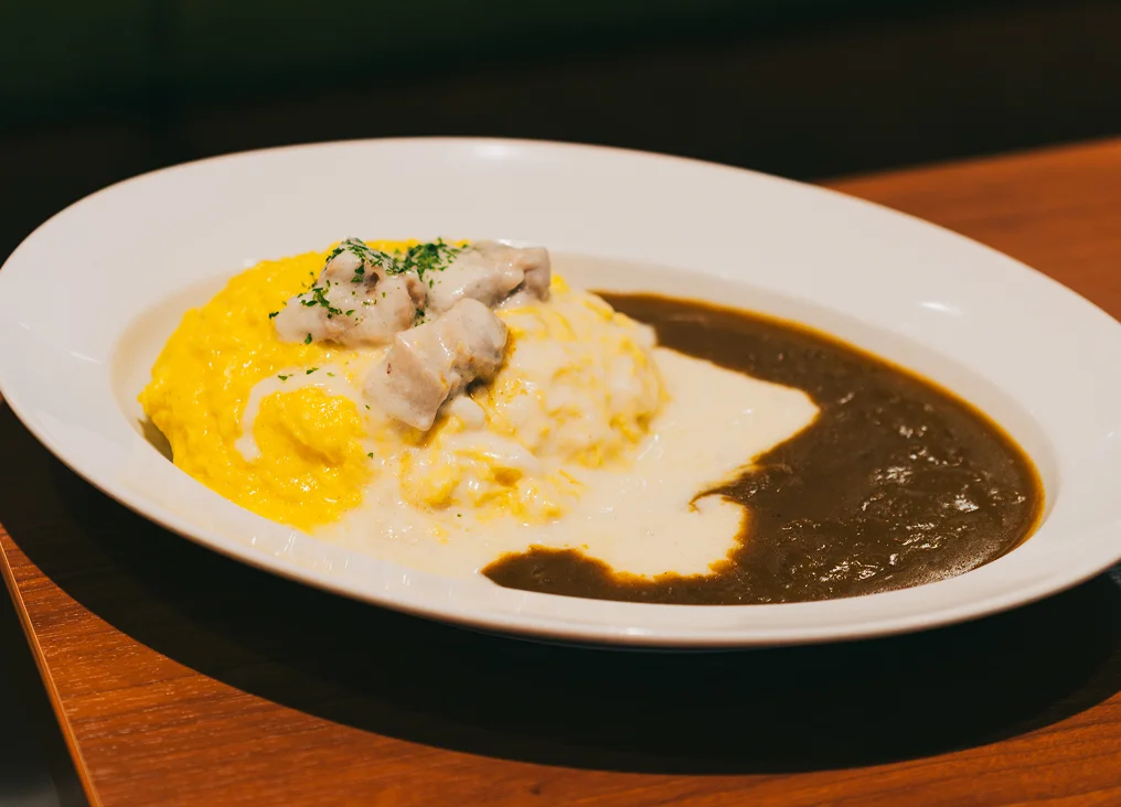 写真：ココイチワールドのオムカレー